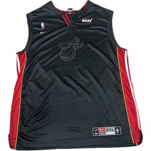 Vintage Miami Heat NBA Team Nike Authentic Practice Jersey 2XL
